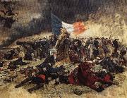 Ernest Meissonier The Siege of Paris USA oil painting reproduction